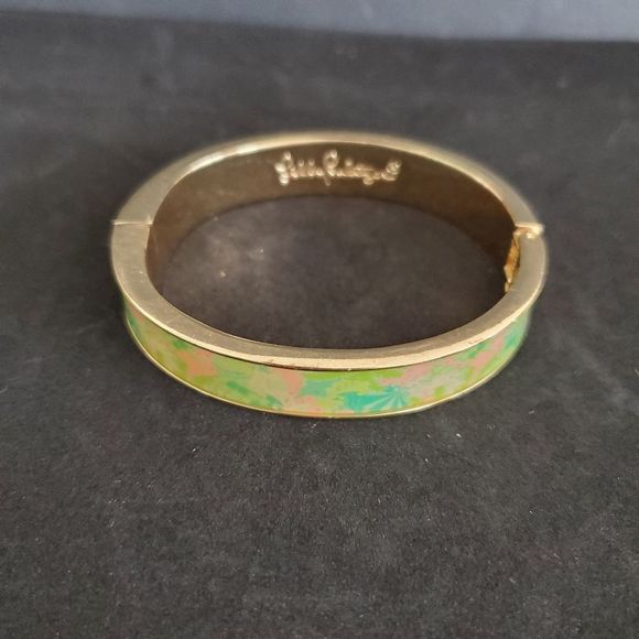 Lilly Pulitzer Green and Pink Bracelet - Picture 2 of 8